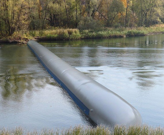 Водоналивные дамбы в Тюмени